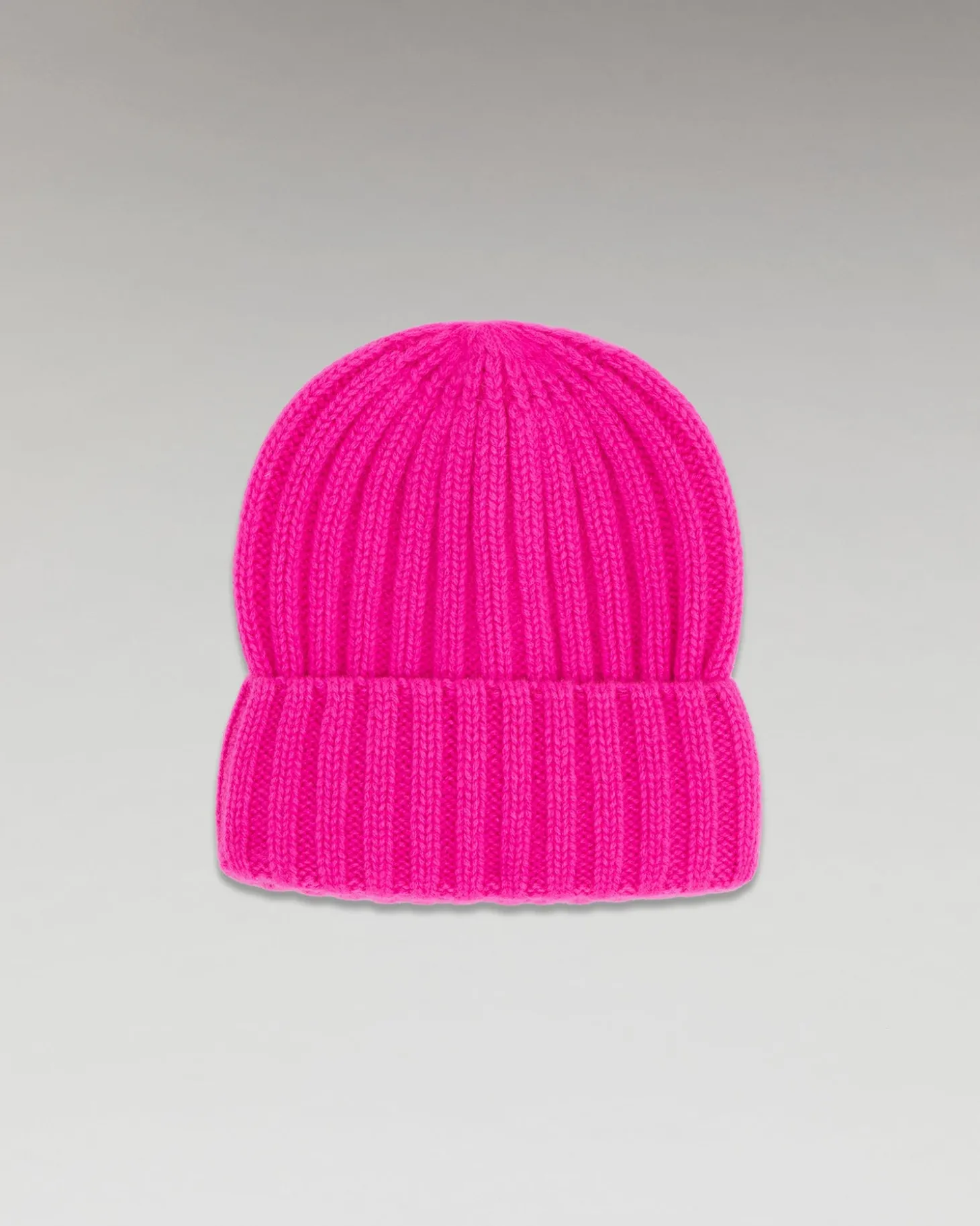 Bonnet à Revers à Côtes