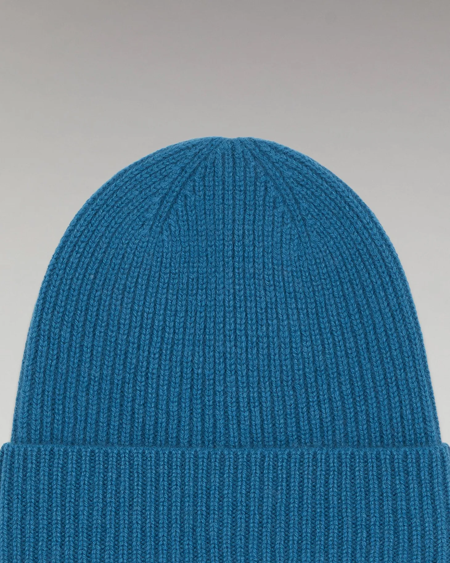 Bonnet à Revers à Petites Côtes