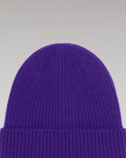 Bonnet à Revers à Petites Côtes
