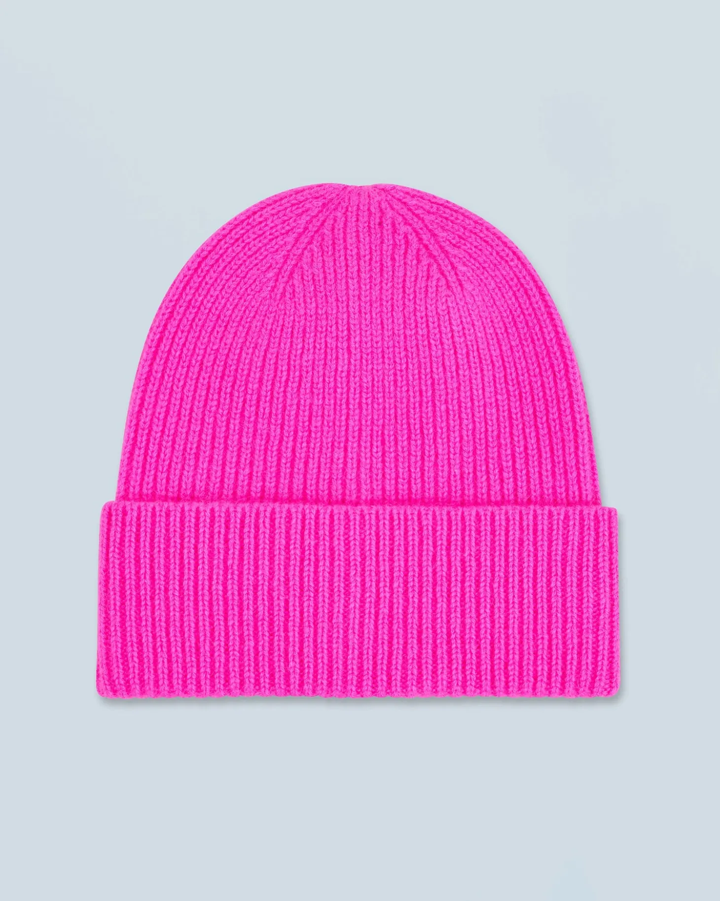 Bonnet à Revers à Petites Cotes
