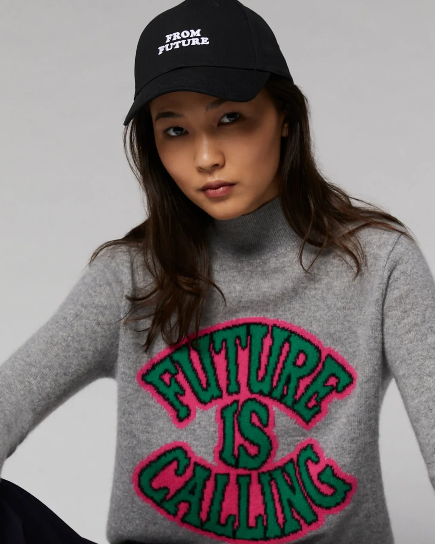 Casquette à Visière Courbée From Future Logo