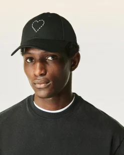 Casquette à Visière Courbée Coeur