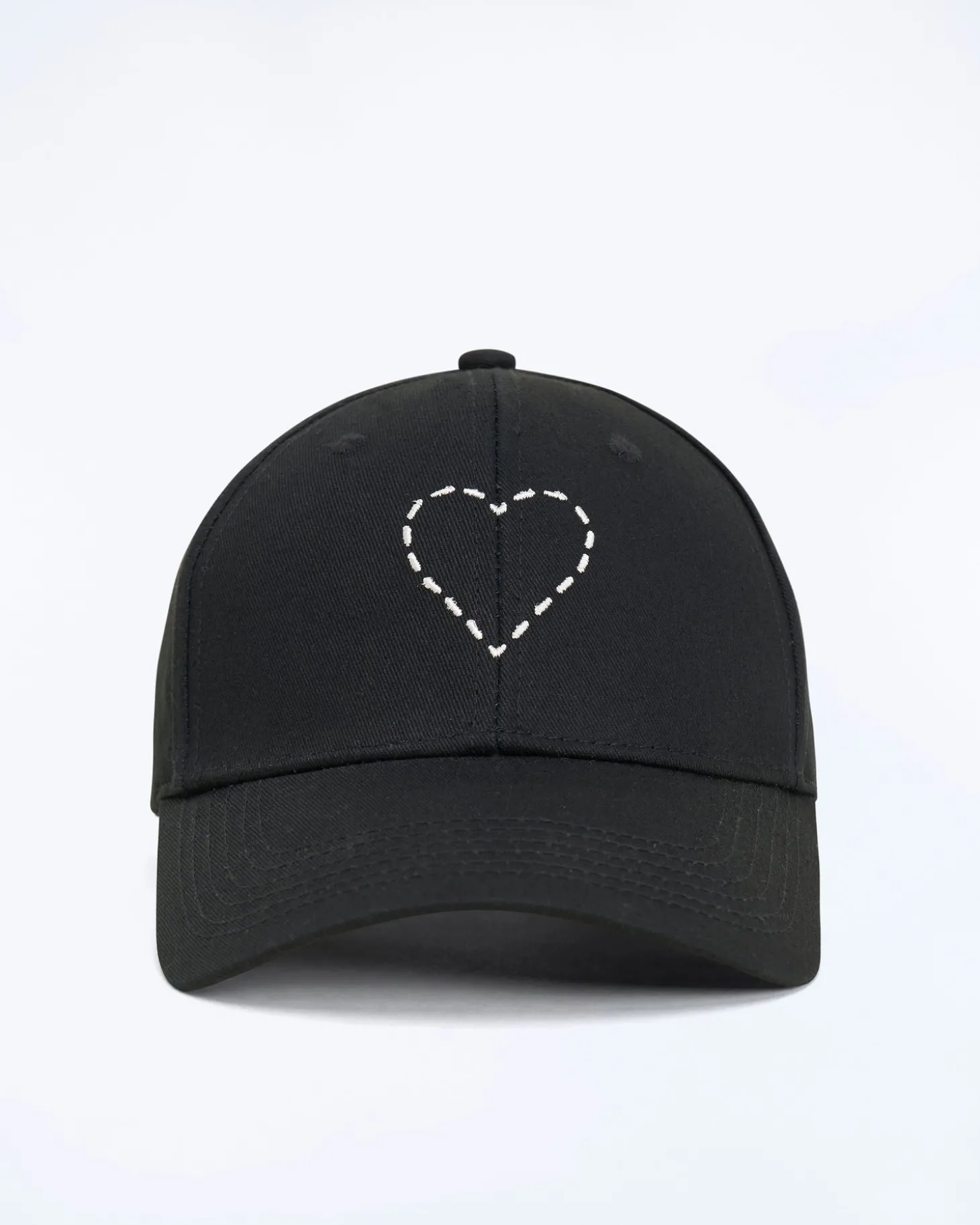 Casquette à Visière Courbée Coeur