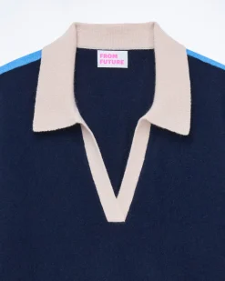 Pull Col Polo Manches Courtes