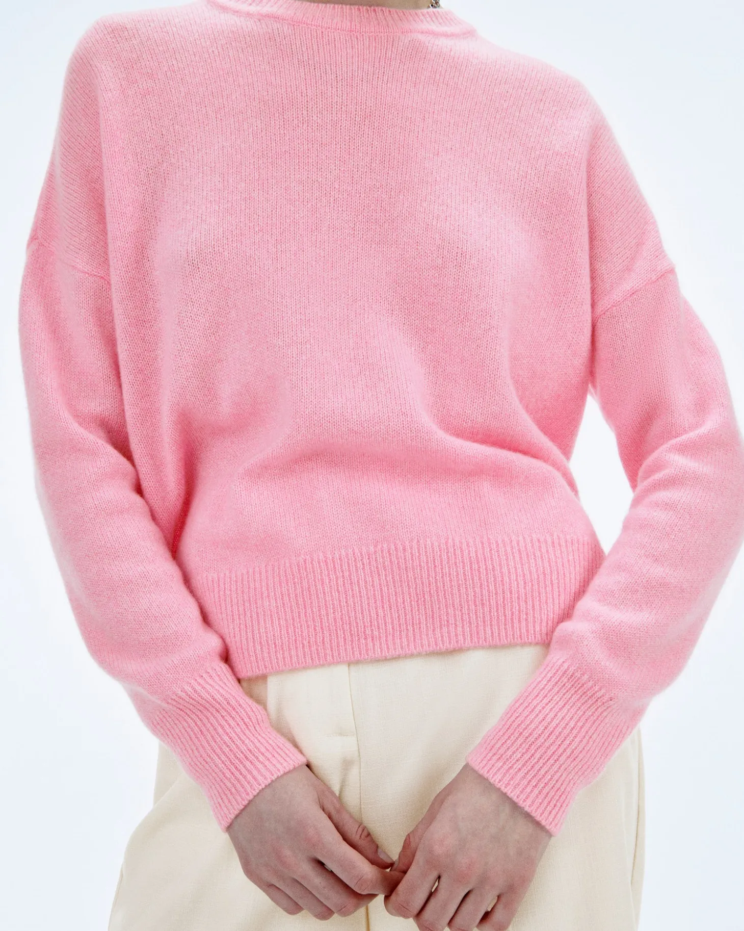 Pull Col Rond Oversize