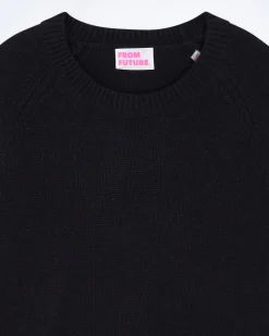 Pull Col Rond Raglan