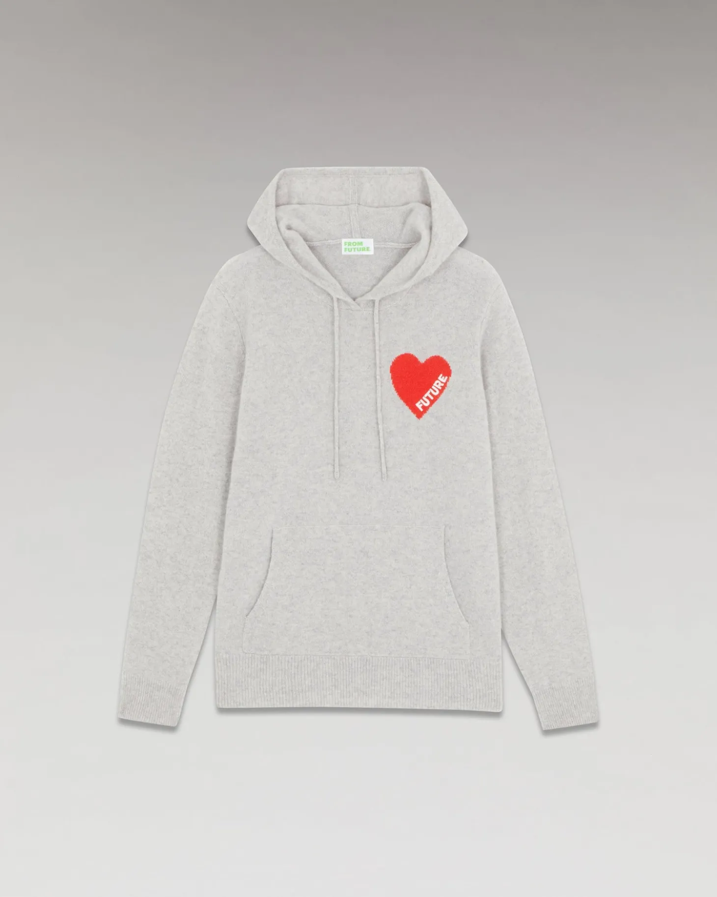 Pull Hoodie Coeur Léger