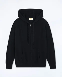 Pull Hoodie Zippé Basique