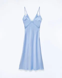 Robe Longue Bretelle Lila