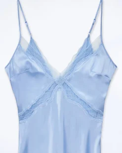 Robe Longue Bretelle Lila