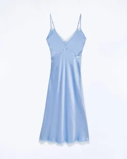 Robe Longue Bretelle Lila