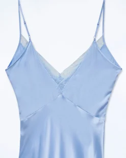 Robe Longue Bretelle Lila