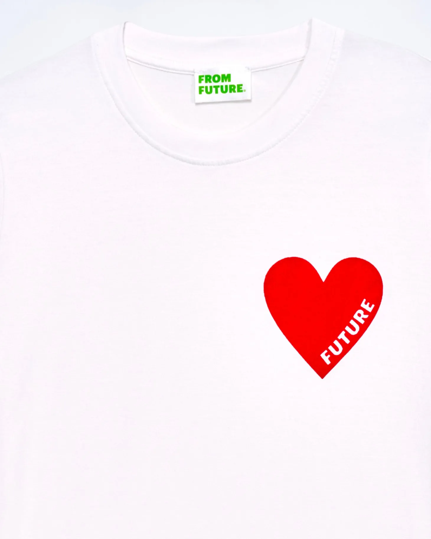 T-shirt Col Rond Coeur
