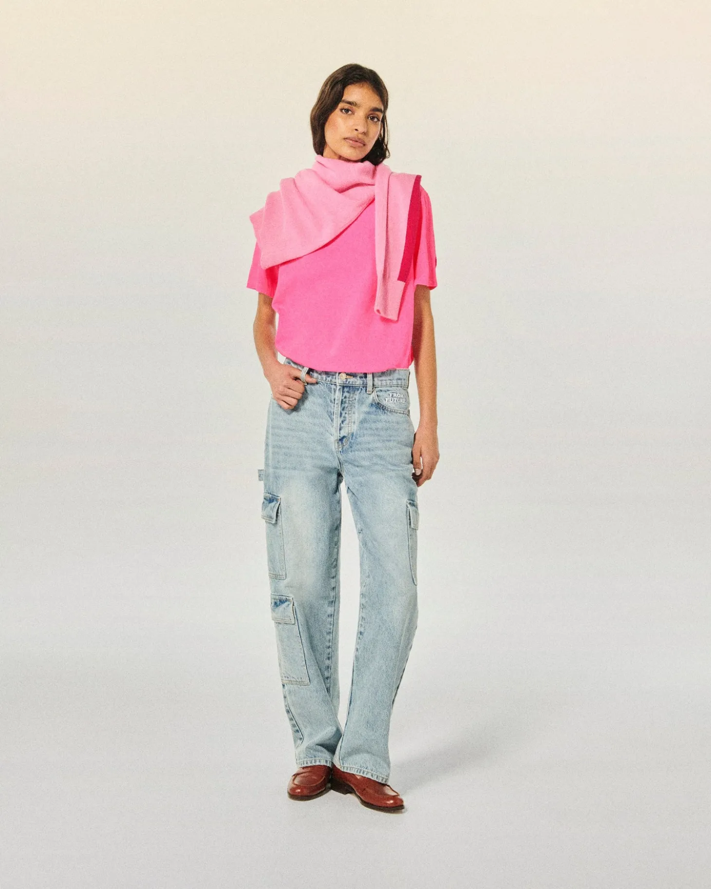 T-shirt Col Rond Manches Courtes