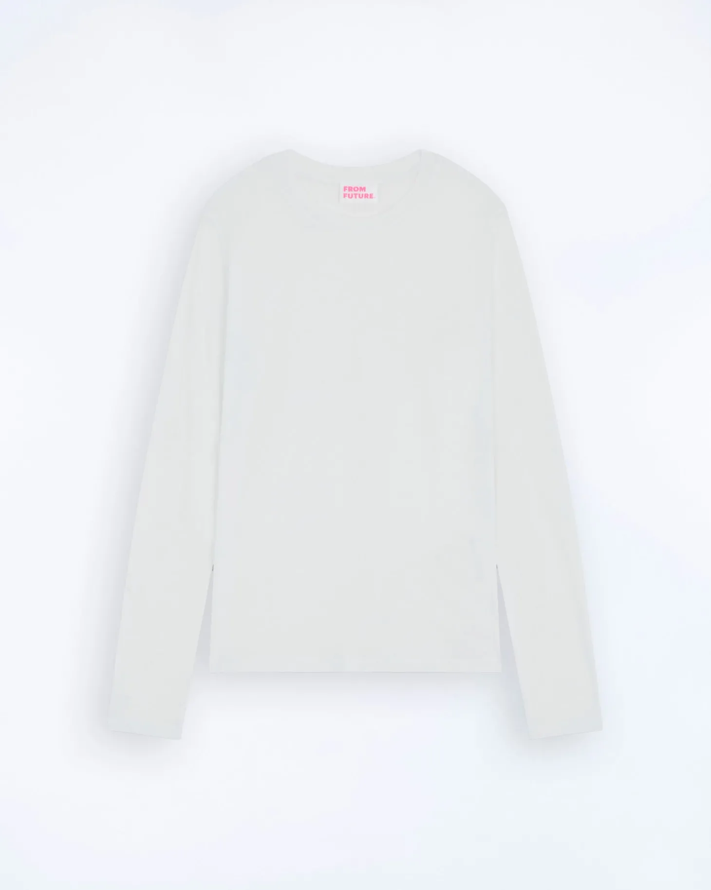 T-shirt Col Rond Manches Longues