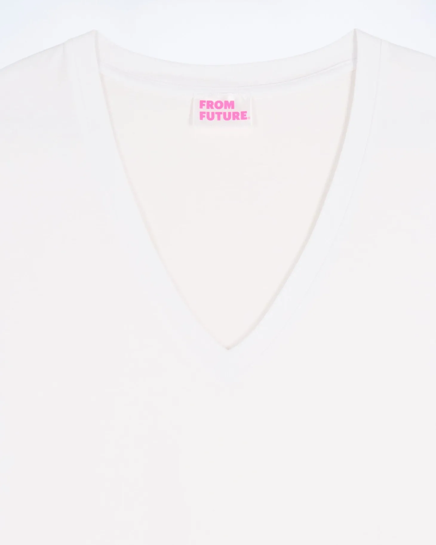 T-shirt Col V Manches Courtes