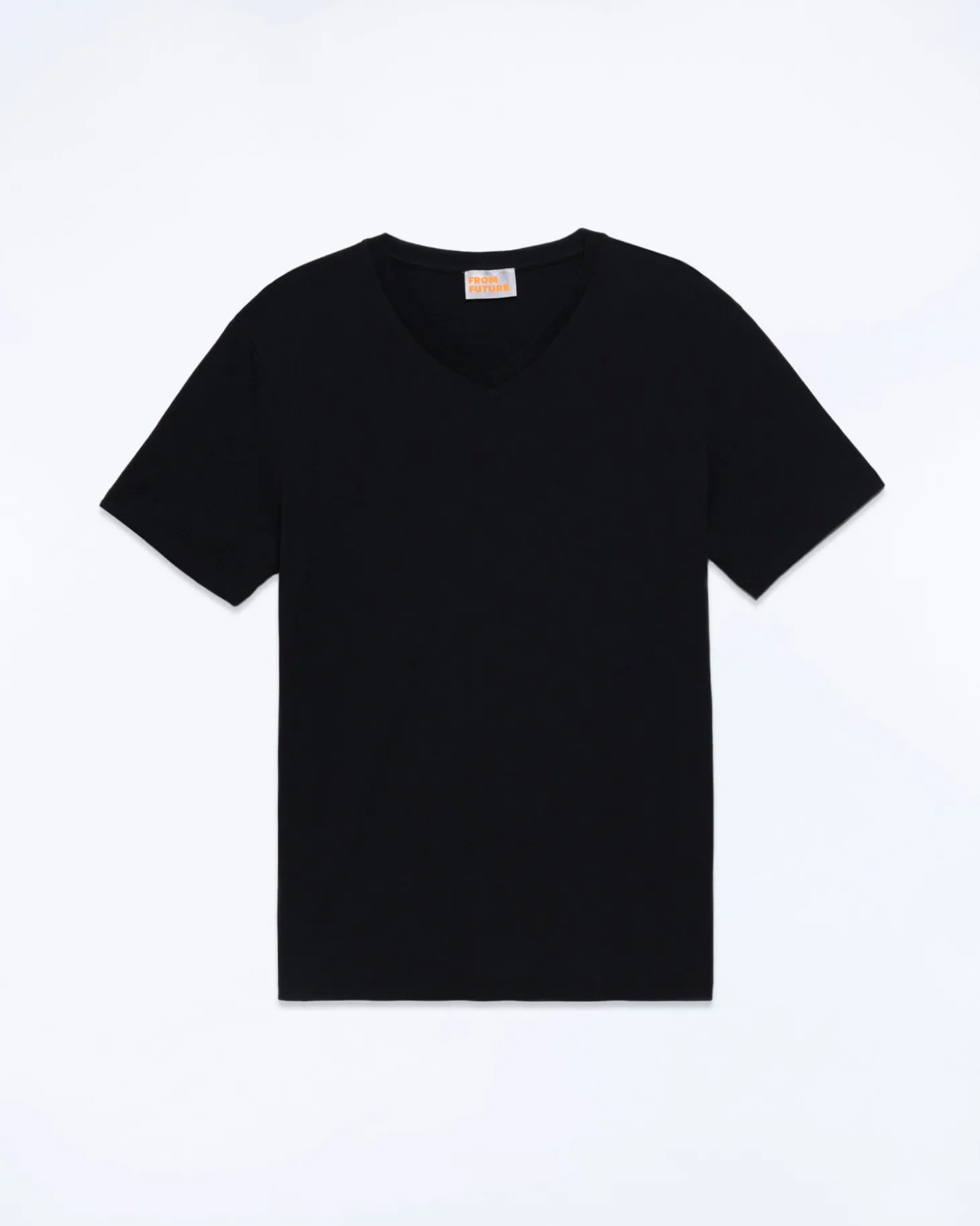T-shirt Col V Manches Courtes
