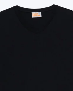 T-shirt Col V Manches Courtes