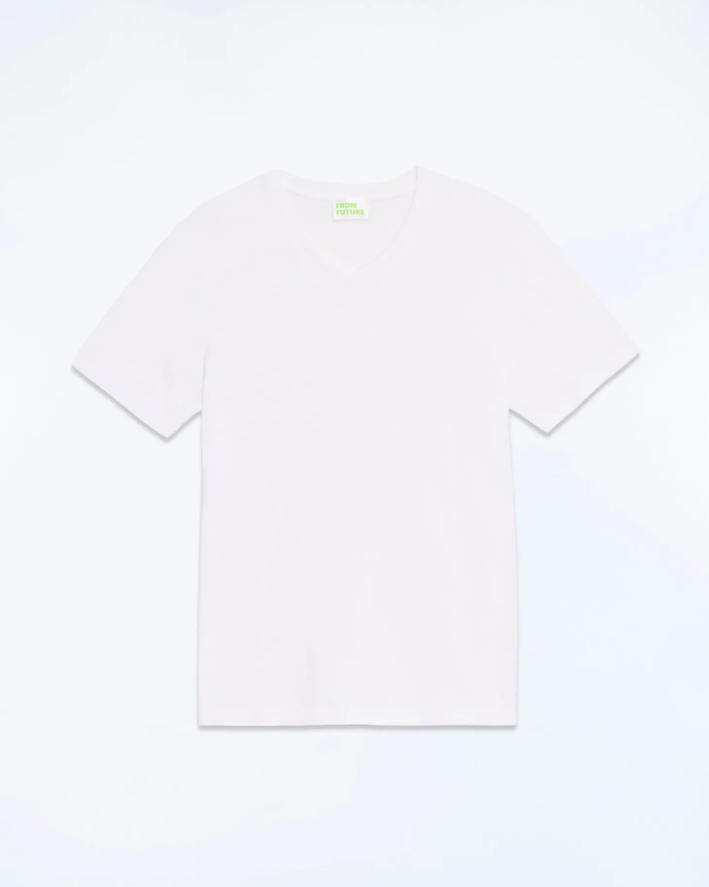 T-shirt Col V Manches Courtes